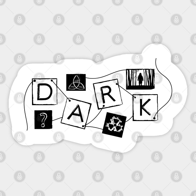 Dark Sticker by Ddalyrincon